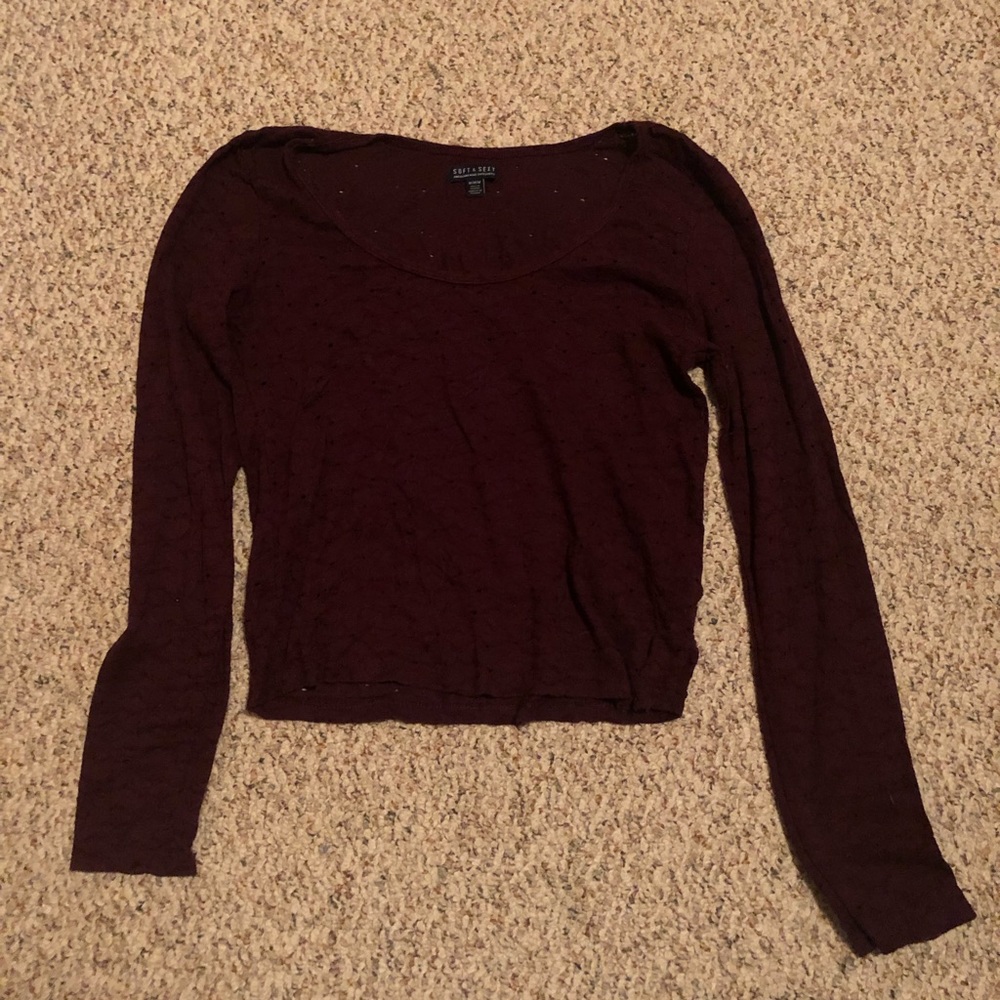 American Eagle Eyelet Top